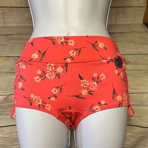 PINK Victoria’s Secret Sport Floral Bottoms (Smoker)